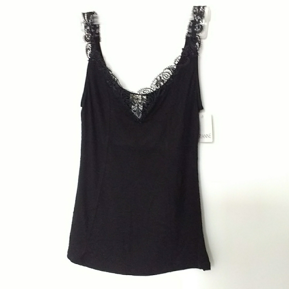 Arianne Black Lace Camisole